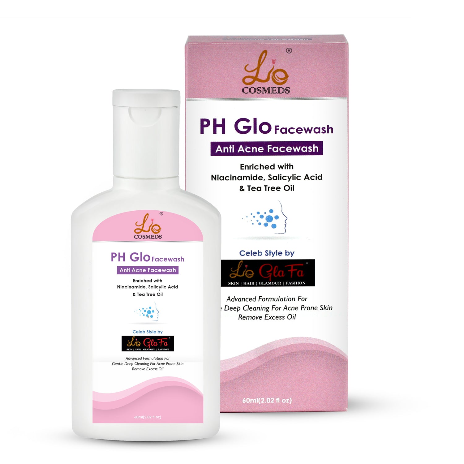 Lio Cosmeds PHGLO Anti-Acne Facewash: Fight Breakouts and Reveal Clearer Skin