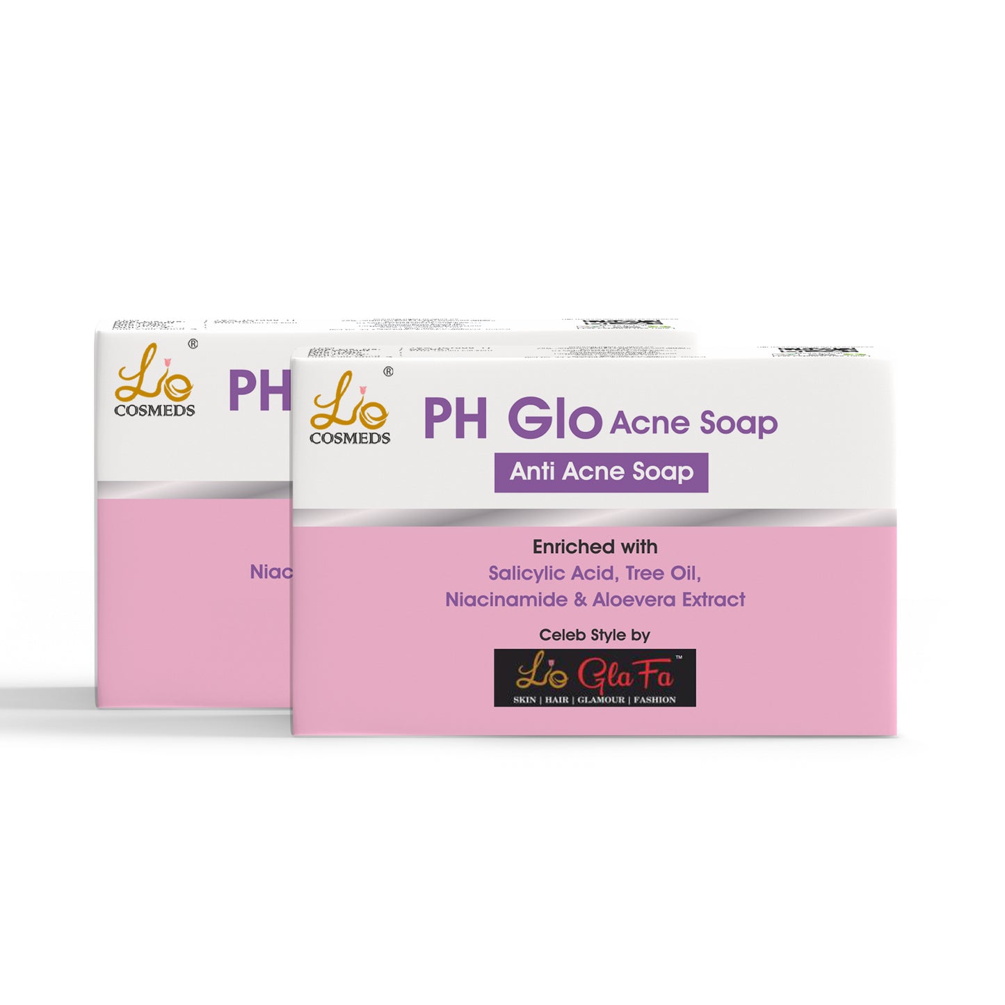 PHGLO Anti Acne Soap (Pack of 2)