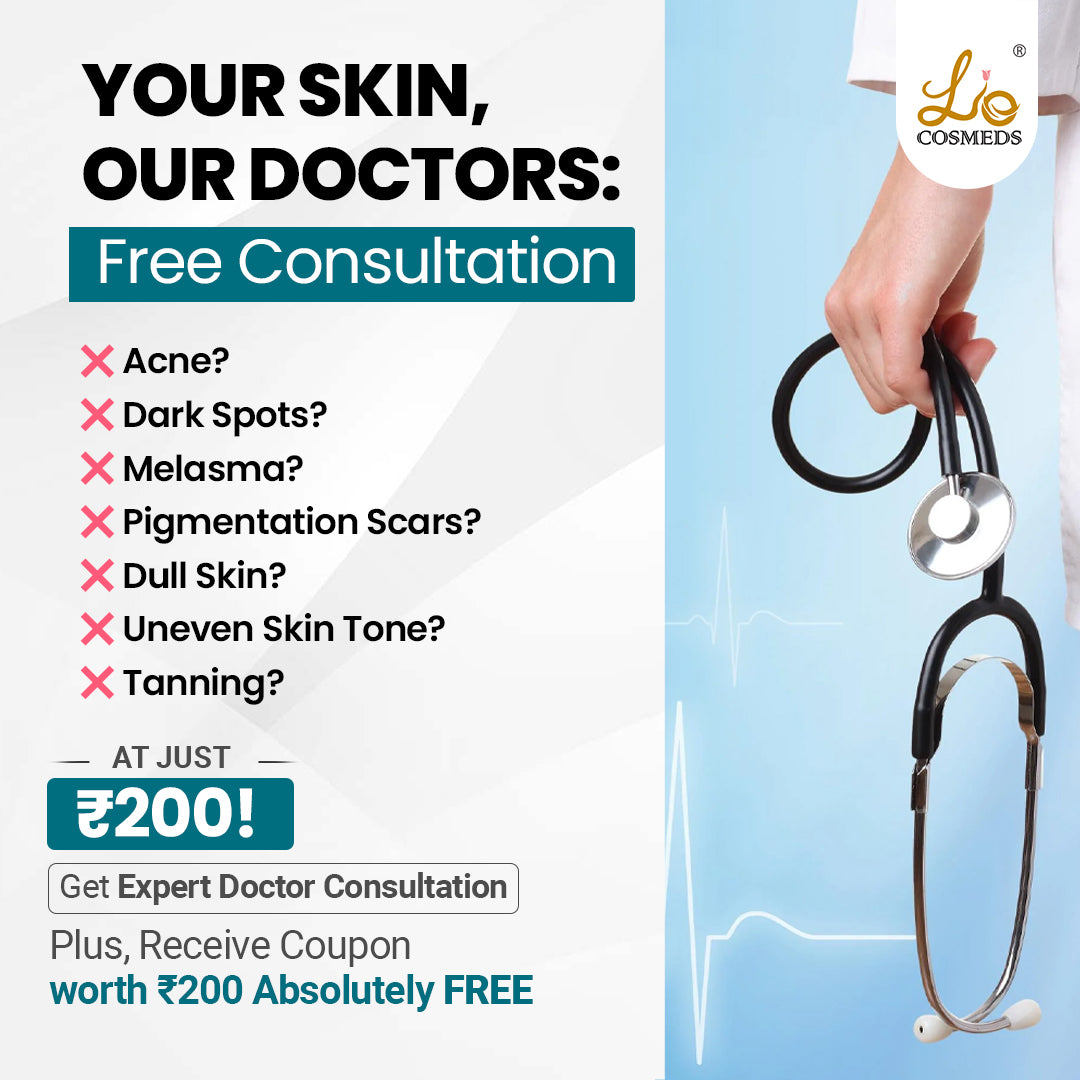 Expert Doctor Skin & Hair Consultations at Just ₹200!
