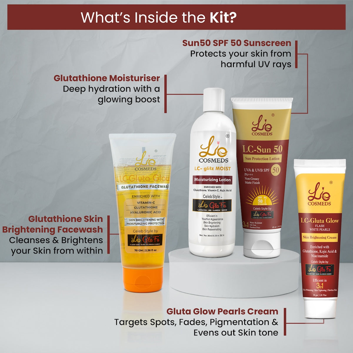 Pigmentation Medicated ZEROOUT Kit (FREE DOCTOR CONSULTATION & FREE Skin Brightening Soap @225/-)