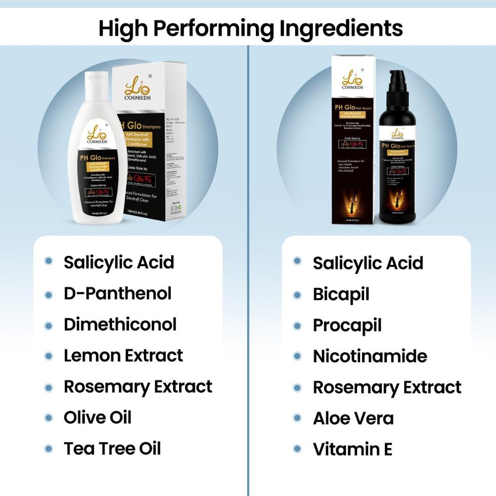 Ultimate Anti Dandruff Anti Hairfall Combo (FREE Doctor Consultation)