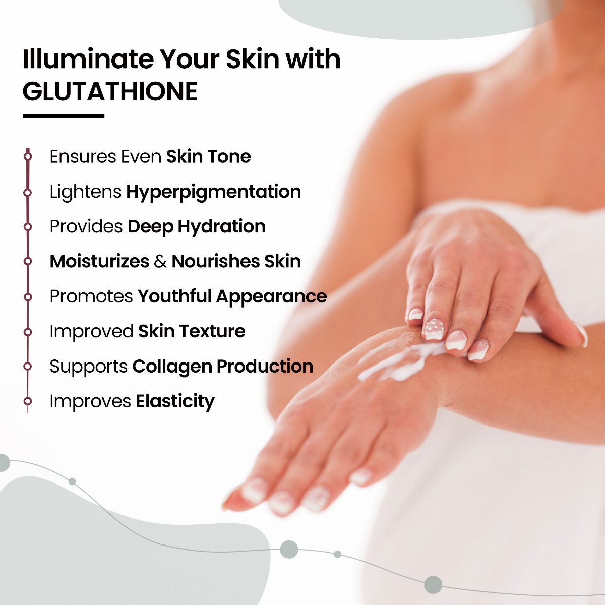 LC-Glitz Glutathione Skin Brightening Moisturizing Lotion (100ml)