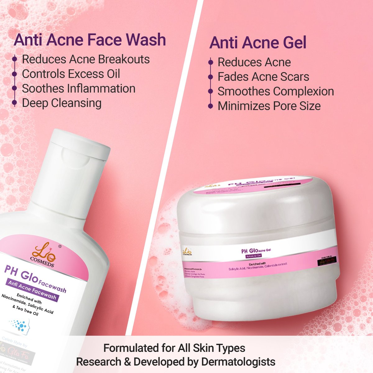 Acne Defence Duo (FREE DIET COUNSELLING For Clear, Confident Skin)