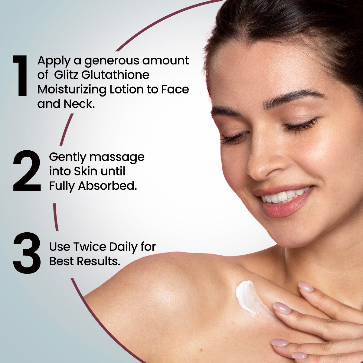 LC-Glitz Glutathione Skin Brightening Moisturizing Lotion (100ml)