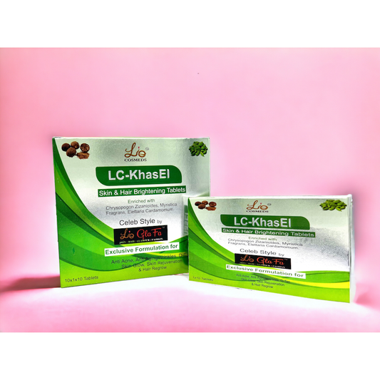 LC KhasEl Skin & Hair Ayurvedic Tablets (10 Tablets)